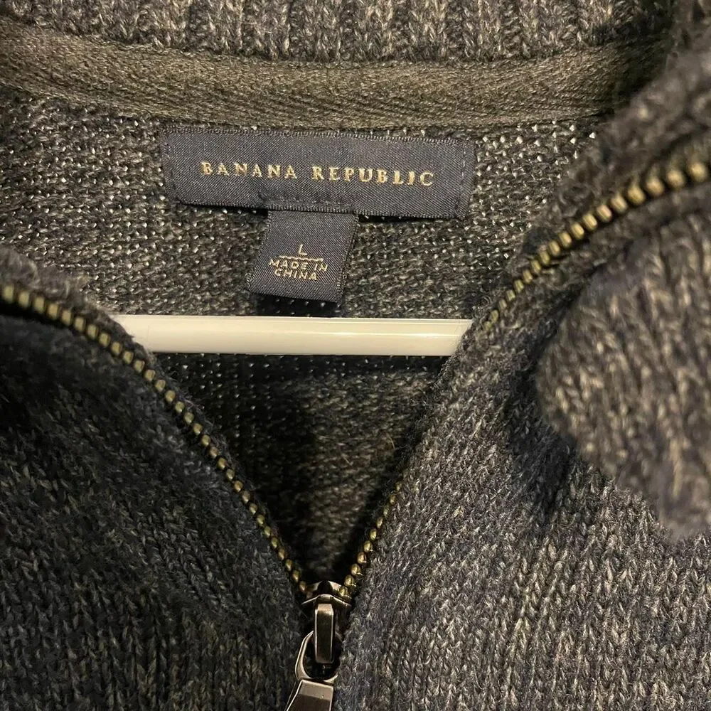 Banana-republic Men's Navy Jumper